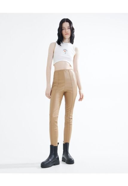 Pantalon Para Mujer  Color Camel Marca Seven Seven #28071630