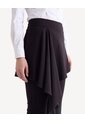Falda Pantalón Cruzada  Para Mujer Negro Seven Seven de Seven Seven