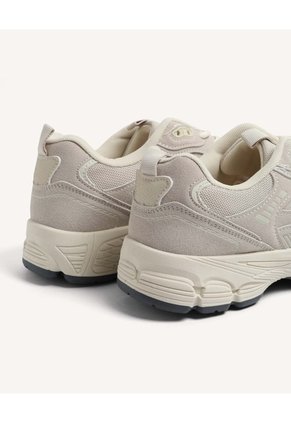 Tenis Paneles En Contraste  Para Hombre Rosado Seven Seven