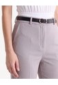 Pantalón Con Cinturón Ajustable  Para Mujer Taupe Seven Seven de Seven Seven