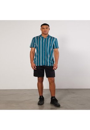 Camisa Para Hombre Manga Corta  Color Verde  Marca Seven Seven #45011956