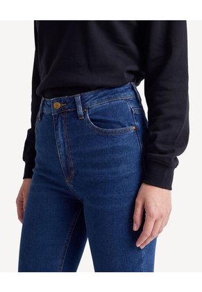 Jean Skinny Ajuste Flexible  Para Mujer Azul Seven Seven