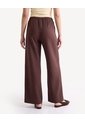 Pantalón Jogger Con Cordón  Para Mujer Café Seven Seven de Seven Seven