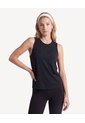 Camiseta Sport Sec Texturizada  Para Mujer Negro Seven Seven de Seven Seven