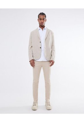 Camisa Para Hombre Manga Larga  Color Blanco Marca Seven Seven #45012013