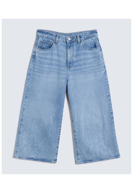 Jean Para Mujer Culotte Color Azul Medio Marca Seven Seven #28160852