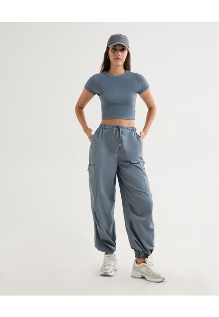 Pantalon Para Mujer  Color Gris Claro Marca Seven Seven #28071832