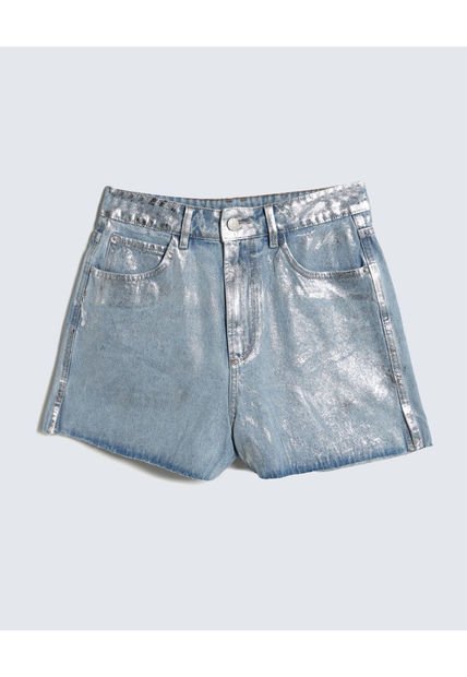 Short Para Mujer  Color Azul Medio Marca Seven Seven #28191013