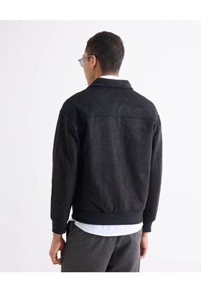 Chaqueta Para Hombre Bomber Color Negro Marca Seven Seven #45080490