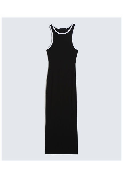 Vestido Para Mujer Manga Sisa Color Negro Marca Seven Seven #28171328