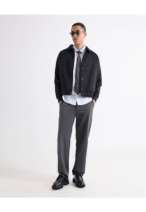 Chaqueta Para Hombre Bomber Color Negro Marca Seven Seven #45080490