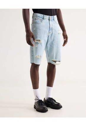 Bermuda Para Hombre Regular Corto Color Azul Marca Seven Seven #45100728