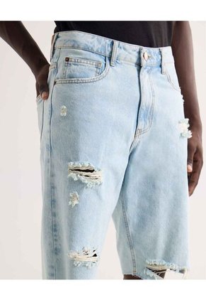 Bermuda Para Hombre Regular Corto Color Azul Marca Seven Seven #45100728