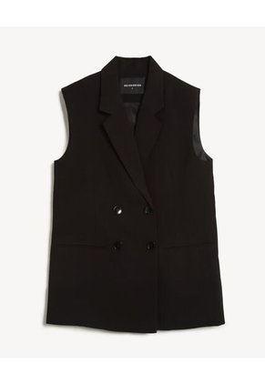 Chaleco Para Mujer Acolchado Color Negro Marca Seven Seven #28250151