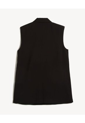 Chaleco Para Mujer Acolchado Color Negro Marca Seven Seven #28250151