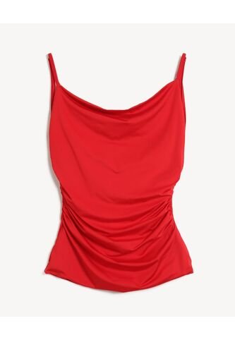 Camiseta Para Mujer Manga Sisa Moda Color Rojo Marca Seven Seven #28096482 Seven Seven