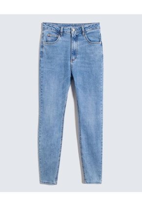 Jean Para Mujer Skinny Color Azul Medio Marca Seven Seven #28160924