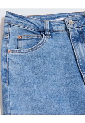 Jean Para Mujer Skinny Color Azul Medio Marca Seven Seven #28160924