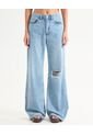 Jean Para Mujer Wide-Leg Color Azul Claro Marca Seven Seven #28160931 de Seven Seven