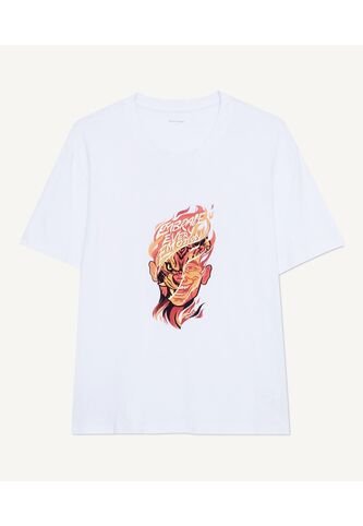 Camiseta Para Hombre Manga Corta Color Blanco Marca Seven Seven #45092387 Seven Seven