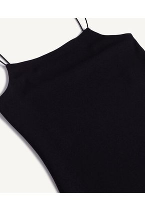 Vestido Para Mujer Manga Sisa Color Negro Marca Seven Seven #28171221