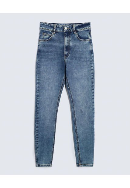 Jean Para Mujer Skinny Color Azul  Marca Seven Seven #28160839