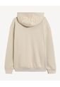 Buzo Hoodie Con Bordado Posterior  Para Hombre Beige Seven Seven de Seven Seven