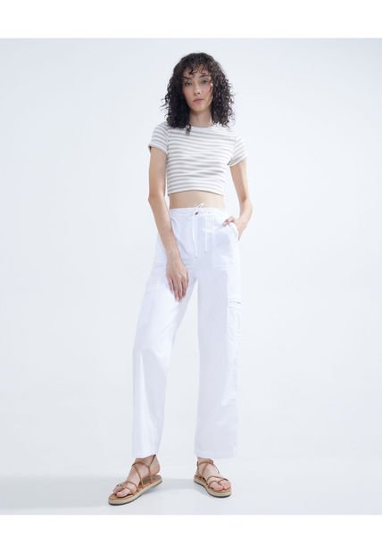 Pantalon Para Mujer  Color Blanco Marca Seven Seven #28071705