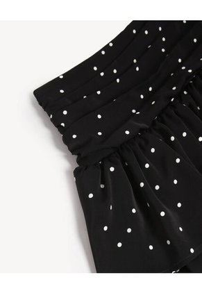 Short Para Mujer Multiusos Plano Color Negro Marca Seven Seven #28191120