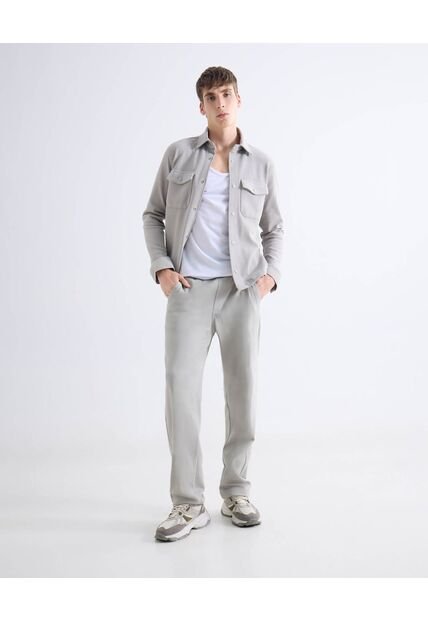 Pantalón  Para Hombre Jogger Color Gris Marca Seven Seven #45071194