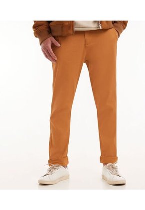 Pantalon Para Hombre Chino Color Camel Marca Seven Seven #45070884