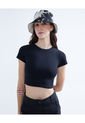 Camiseta Para Mujer Manga Corta Color Negro Marca Seven Seven #28095904 de Seven Seven