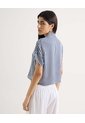 Blusa Para Mujer Manga Corta Color Azul Marca Seven Seven #28124014 de Seven Seven