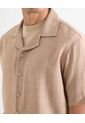 Camiseta Para Hombre Manga Corta Cuello Redondo Color Beige Marca Seven Seven #45092852 de Seven Seven