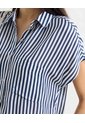 Blusa Para Mujer Manga Corta Color Azul Marca Seven Seven #28124014 de Seven Seven