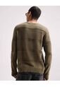 Saco Tejido Con Diseño Texturizado  Para Hombre Verde Seven Seven de Seven Seven