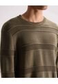 Saco Tejido Con Diseño Texturizado  Para Hombre Verde Seven Seven de Seven Seven