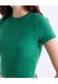 Camiseta Para Mujer Manga Corta Cuello Redondo Color Verde Marca Seven Seven #28096179 de Seven Seven