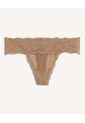 Set X3 Tangas Brasileras De Encaje X3 Para Mujer Café Seven Seven de Seven Seven
