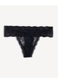 Set X3 Tangas Brasileras De Encaje X3 Para Mujer Café Seven Seven de Seven Seven