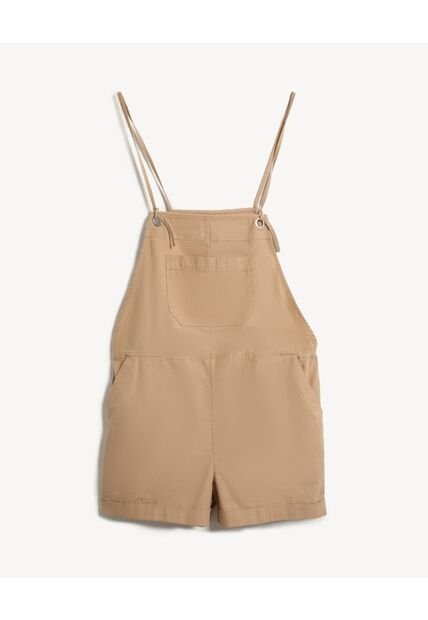 Enterizo Para Mujer Manga Sisa Color Camel Marca Seven Seven #28320441