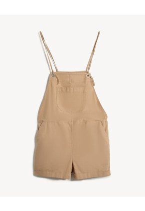 Enterizo Para Mujer Manga Sisa Color Camel Marca Seven Seven #28320441