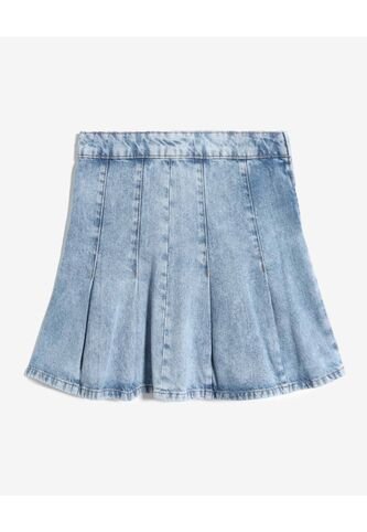 Falda Para Mujer Corto Color Azul Marca Seven Seven #28140948 Seven Seven