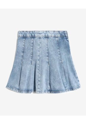 Falda Para Mujer Corto Color Azul Marca Seven Seven #28140948