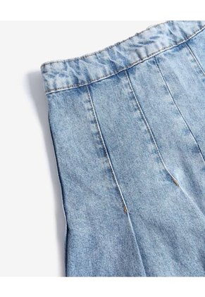 Falda Para Mujer Corto Color Azul Marca Seven Seven #28140948