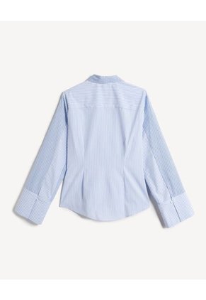 Blusa Para Mujer Manga Larga Color Azul Marca Seven Seven #28124125