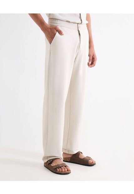 Pantalón  Para Hombre Chino Color Crudo Marca Seven Seven #45071179