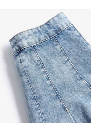 Falda Para Mujer Corto Color Azul Marca Seven Seven #28140948