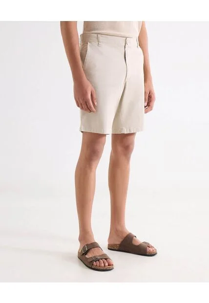 Bermuda  Para Hombre Regular Corto Color Beige Marca Seven Seven #45100754