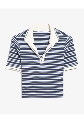 Camiseta Para Mujer Manga Corta Moda Color Azul Marca Seven Seven #28096488